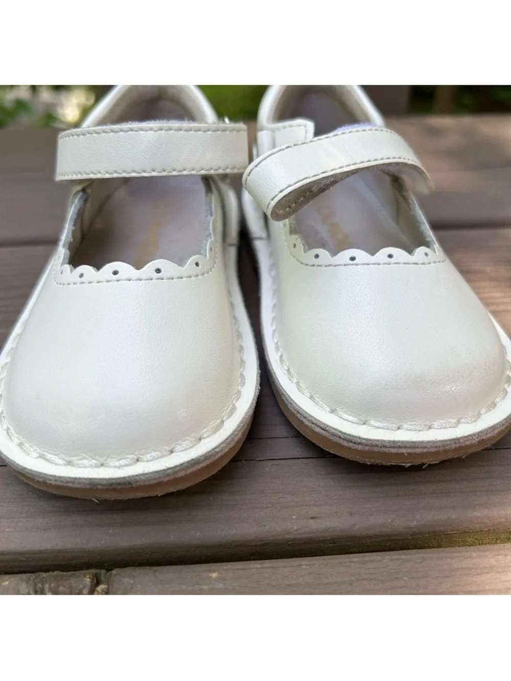 L’Amour Caitlin Scalloped Mary Jane